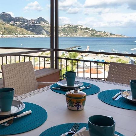 지아르디니낙소스 Casablu, Un Delizioso Bilocale Sulla Baia Di Naxos 아파트 외부 사진